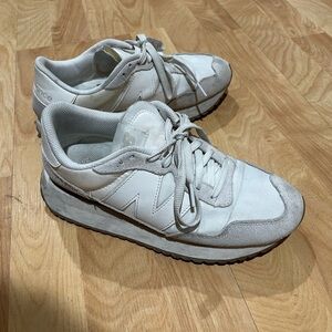 New Balance White Sneakers